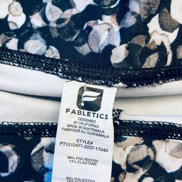 FABLETICS Powerhold Mid Rise Legging Print‎ Medium - Picture 4 of 9